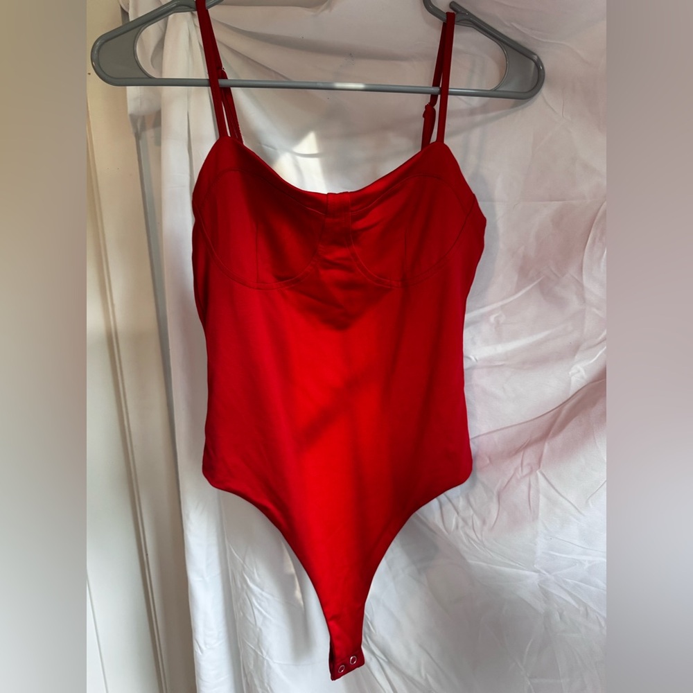 Forever 21 Red Women's Bodysuit